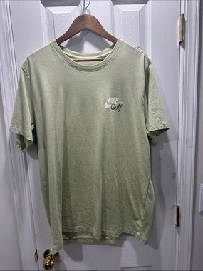 Nike Golf Short Sleeve Tee in Light Sage Green